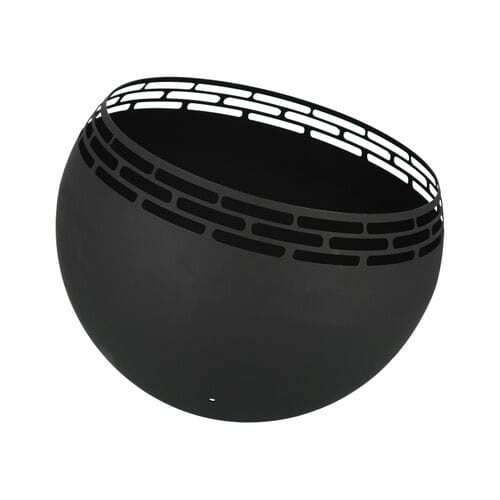 Fire pit LINES, black, diameter 58 cm | Esschert Design