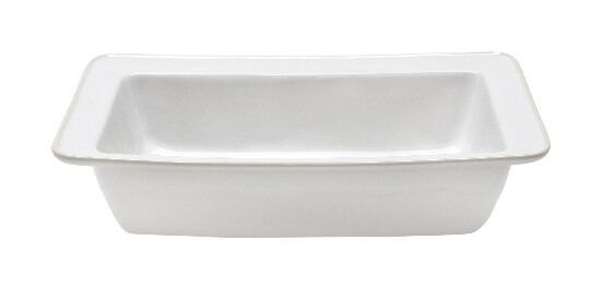 Baking dish 30x21cm, BEJA, white & cream (SALE)|Costa Nova