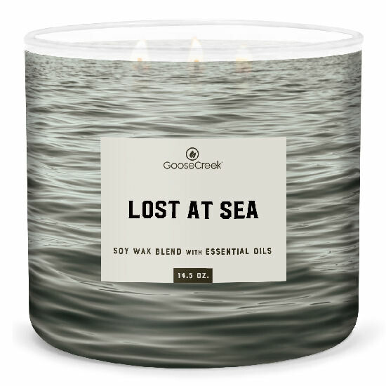 Svíčka MEN'S COLLECTION 0,41 KG LOST AT SEA, aromatická v dóze, 3 knoty|Goose Creek