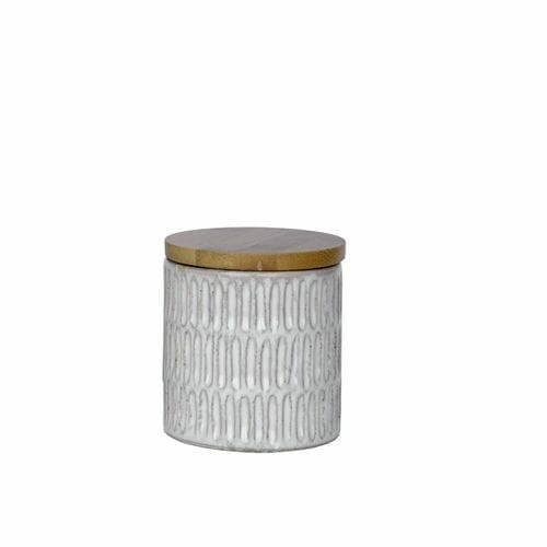 Ceramic jar with lid, 9.5 cm | Ego Dekor