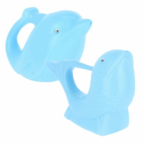 Kanvička RYBA 1,6L/1,4L, delfín (č.1)/rybka (č.2), modrá, recyklovaný plast | Esschert Design