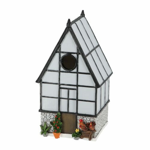 Budka pro ptáčky GREEN HOUSE, v. 25cm, bílá|Esschert Design
