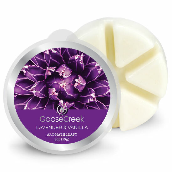 LAVENDER & VANILLA wax, 59g, for aroma lamp|Goose Creek