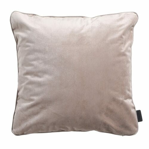 MADISON Decorative pillow 45x45, grey-brown|Velvet taupe/panama taupe OUTDOOR