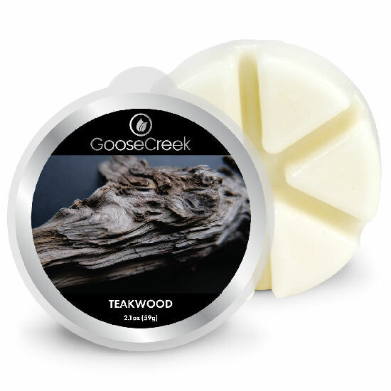 Teakwood wax, 59g, for aroma lamps|Goose Creek
