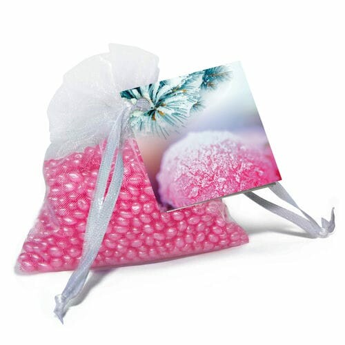 Scented bag ORGANZA 7 x 7.5 x 3 cm Frosted Berries|Boles d´olor