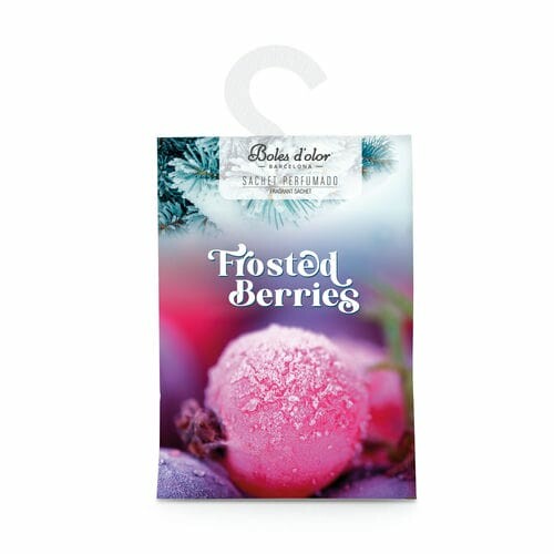 Scented bag LARGE, paper, 12 x 17 x 0.3 cm, Frosted Berries|Boles d'olor
