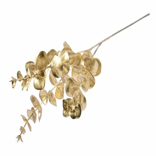 Rostlina/květina umělá Eukalyptus, zlatá, 72cm|Ego Dekor