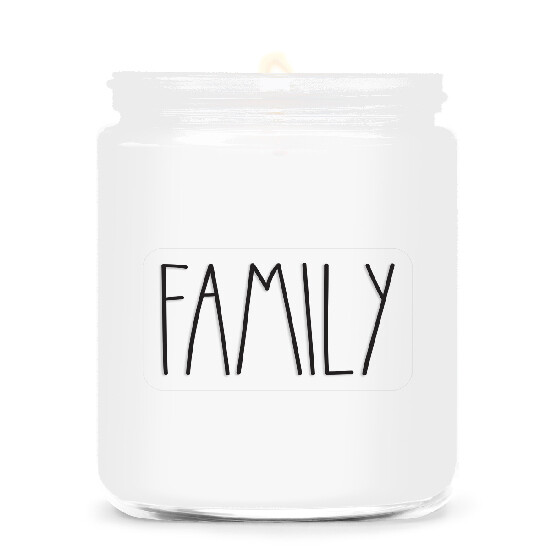 Candle with 1-wick 0.2 KG FAMILY, aromatic in a jar with a metal lid|Goose Creek