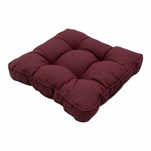 MADISON Quilted seat 47x47cm, Panama bordeaux