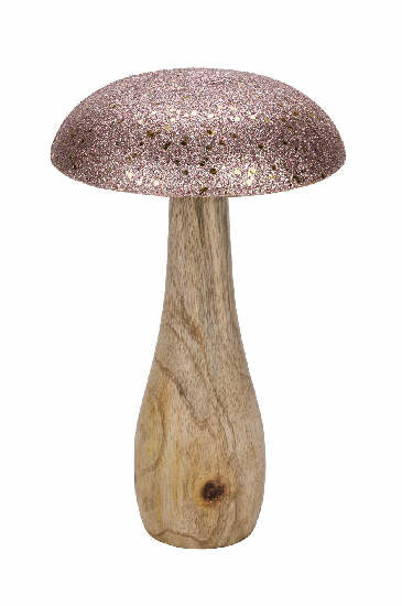 Sponge with a glittering hat, pink, 20x20x13cm (SALE)|Ego Dekor