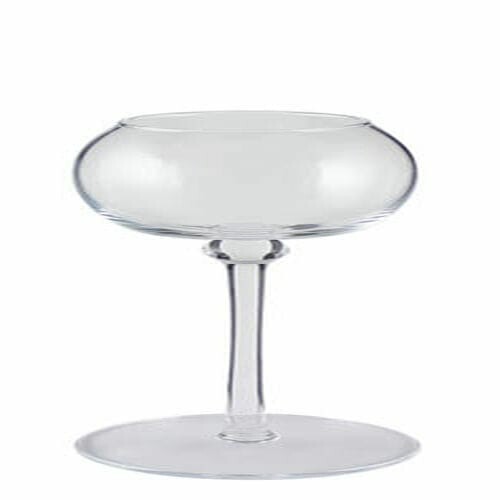 BORMIO candlestick, clear, glass, diameter 12x30cm|Kaheku