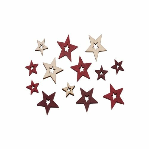 Decoration Starry sky, 10x10x0.8cm, box 16 pcs|Ego Dekor