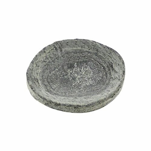 SASSO oval tray, slate, 20x14x0.7cm|Ego Dekor