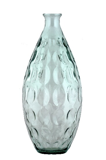 Recycled glass vase "DUNE" light green 5.75 L (package includes 1 pc)|Vidrios San Miguel|Recycled Glass