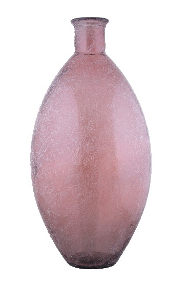 Recycled glass vase "ARES", SILK, 17.5 L pink (package includes 1 pc)|Vidrios San Miguel|Recycled Glass