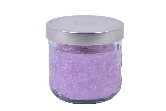 Scented candle in a glass jar made of recycled glass "FLORA" Women's perfume 9 x 9 cm (SALE) (package contains 1 pc)|Vidrios San Miguel|Recycled Glass