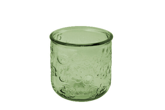 Recycled glass glass "FLORA", 0.3L light green (SALE) (package includes 1 pc)|Vidrios San Miguel|Recycled Glass