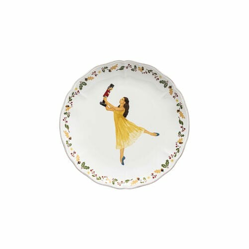 Dessert plate 21cm, THE NUTCRACKER, Clara (SALE)|Casafina