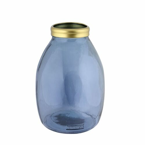 Váza MONTANA, 20cm| 4,5L, sv. šedá (balení obsahuje 1ks)|Vidrios San Miguel|Recycled Glass