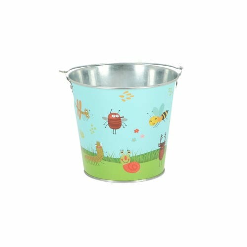 Children's bucket with bugs INSECTS INSECTS, garden, 1.8L|Esschert Design