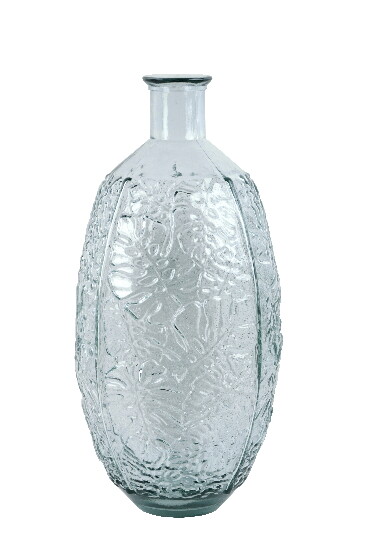 Recycled glass vase "JUNGLA", 59 cm clear (package includes 1 pc) (SALE)|Vidrios San Miguel|Recycled Glass