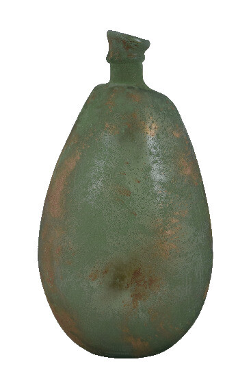 Recycled glass vase "SIMPLICITY", 47 cm green gold patina (package includes 1 pc)|Vidrios San Miguel|Recycled Glass