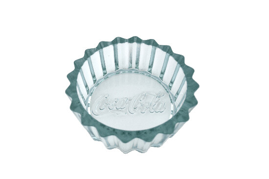 Miska z recyklovaného skla "COCA COLA" !LIMITOVANÁ EDÍCIA! 0,35L, číra (balenie obsahuje 4ks) | Vidrios San Miguel | Recycled Glass