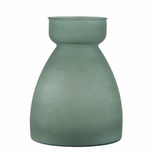 Váza SENNA, 43cm|9L ,zelená matná (balení obsahuje 1ks)|Vidrios San Miguel|Recycled Glass