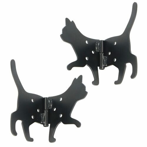 Pant kočka CAT, černá, 12x0,6x9cm, pravá(č.1)/levá(č.2)|Esschert Design