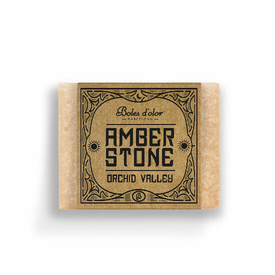 Bursztynowy kamień/wosk zapachowy AMBER STONE 5x2x4cm, Orchid Valley/Boles d'olor