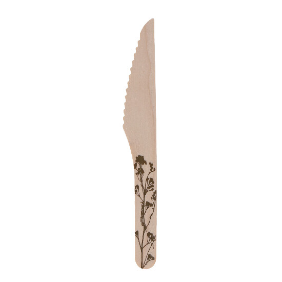 Disposable knife, HERBAL, 17cm, 20 pcs | Esschert Design