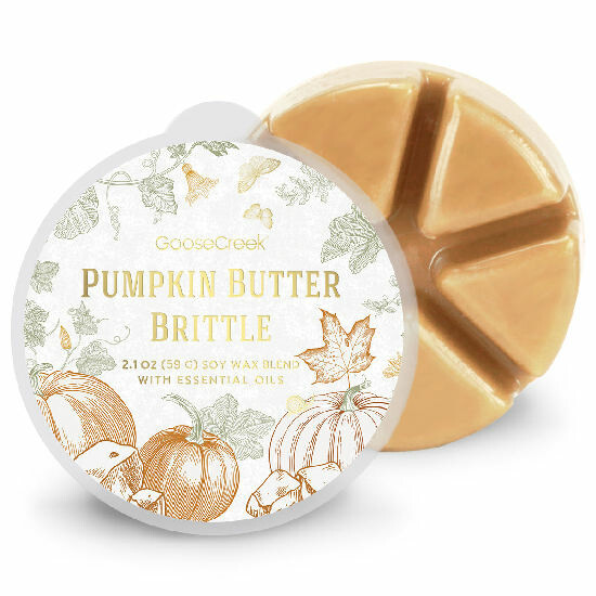 Vosk PUMPKIN BUTTER BRITTLE, 59 g, do arómy lampy | Goose Creek