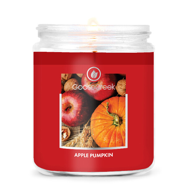 Sviečka s 1-knôtom 0,2 KG APPLE PUMPKIN, aromatická v dóze KP|Goose Creek