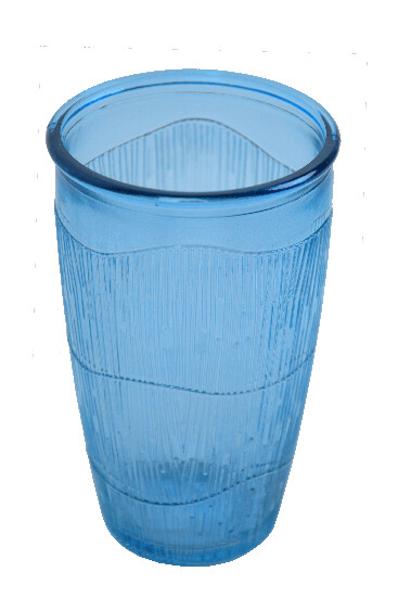 ECO Słoik szklany z recyklingu, 0,3 L, jasny denim (opakowanie zawiera 6 szt.) (WYPRZEDAŻ)|Ego Dekor