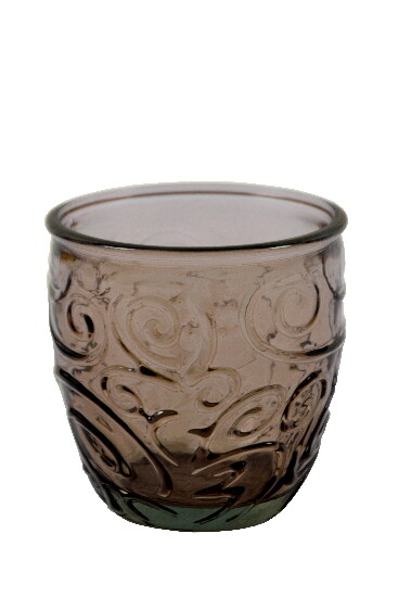 ECO Recycled glass wine glass Triana, grey|Ego Dekor