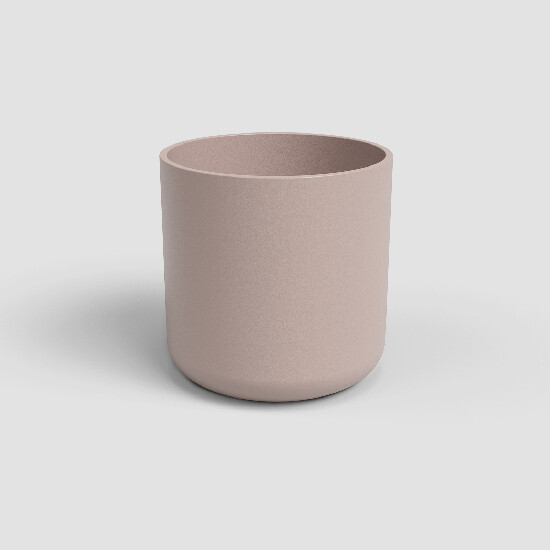Doniczka JUNO, 19 cm, ceramiczna, jasnoróżowa|JASNY RÓŻ|Artevasi