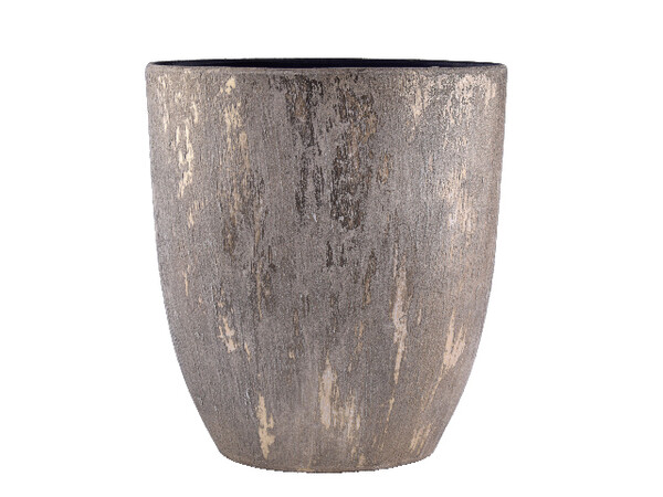 Wazon ceramiczny owalny TAVIRA, 37x17x40cm, złoty|RUSTIC GOLD|Ego Dekor