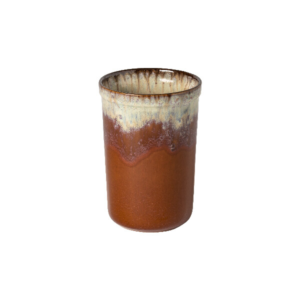 Stojan na kuchyňské nářadí pr.11.8 H17.0 cm, POTERIE, hnědá|Caramel-latte|Casafina by Costa Nova