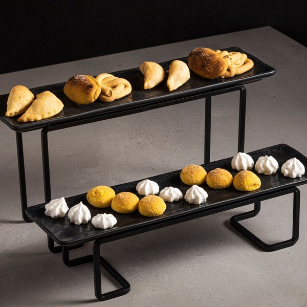 Tray 36x10x14cm, BOUTIQUE COLLECTIONS, black|black moon|Costa Nova