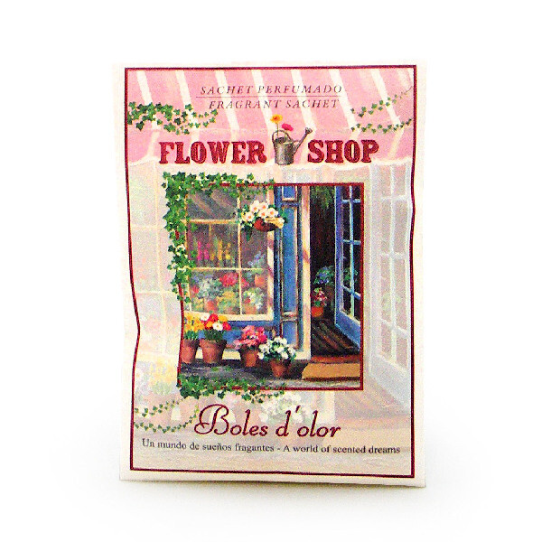 Vonný sáček KAPESNÍ MALÝ, papírový, 6x8 cm, Flower Shop|Boles Dolor