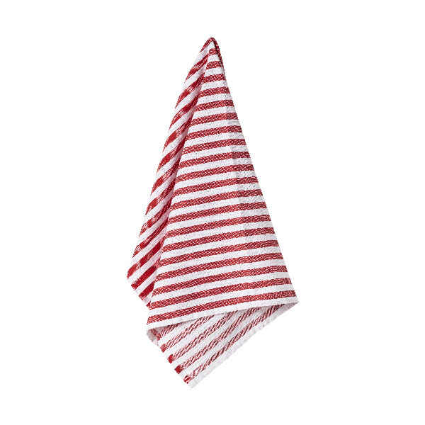 Utierka 70x50cm, set 2ks, STRIPES, Classic red|Casafina