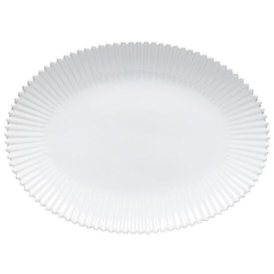 Oval tray 50 cm, PEARL, white|Costa Nova