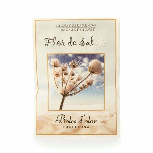 Woreczek zapachowy POCKET SMALL, papier, 5,5 x 7,5 x 0,3 cm, Flor de Sal|Boles d'olor