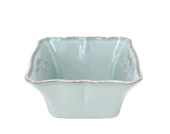 Square bowl 11cm|0.36L, ALENTEJO, turquoise|Costa Nova