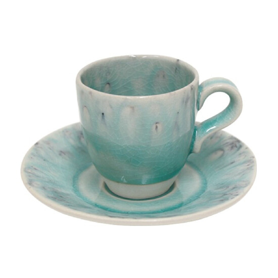 ED Coffee cup with saucer 0.08L, MADEIRA, blue|Costa Nova