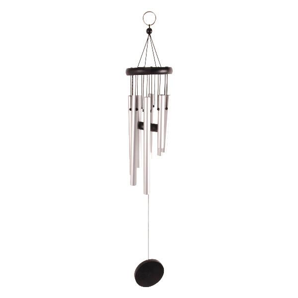 Carillon srebrny, 9 x 9 x 56,5 cm|Esschert Design