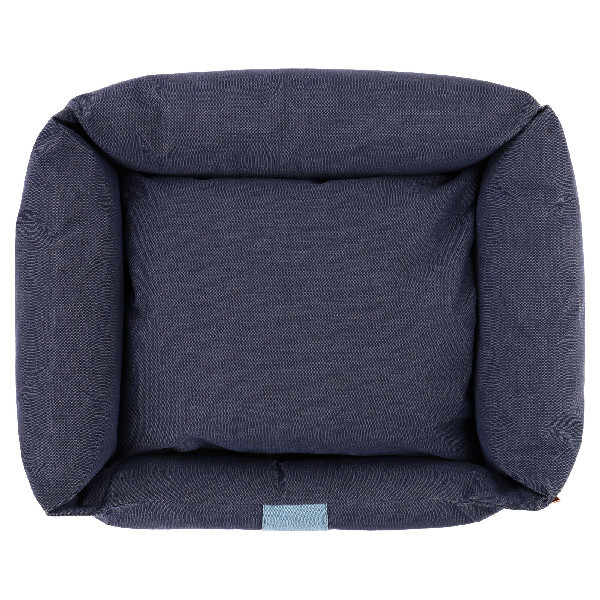 Pelech pre psa s okrajom 60x40x18cm, COCOON CANVAS, Navy|Van Baal