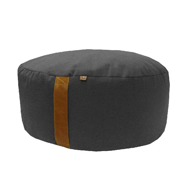 Puf 70x30 cm, FELT, anthracite | Van Baal