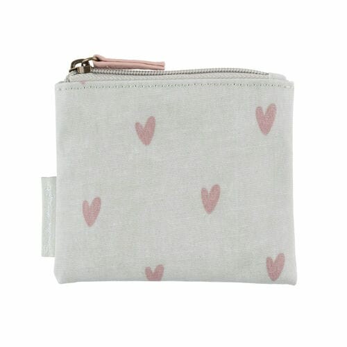 SOPHIE ALLPORT Wallet Heart, waxed canvas